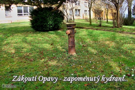 Zapomenutý hydrant - GPS:49°56'5.636"N, 17°52'27.138"E