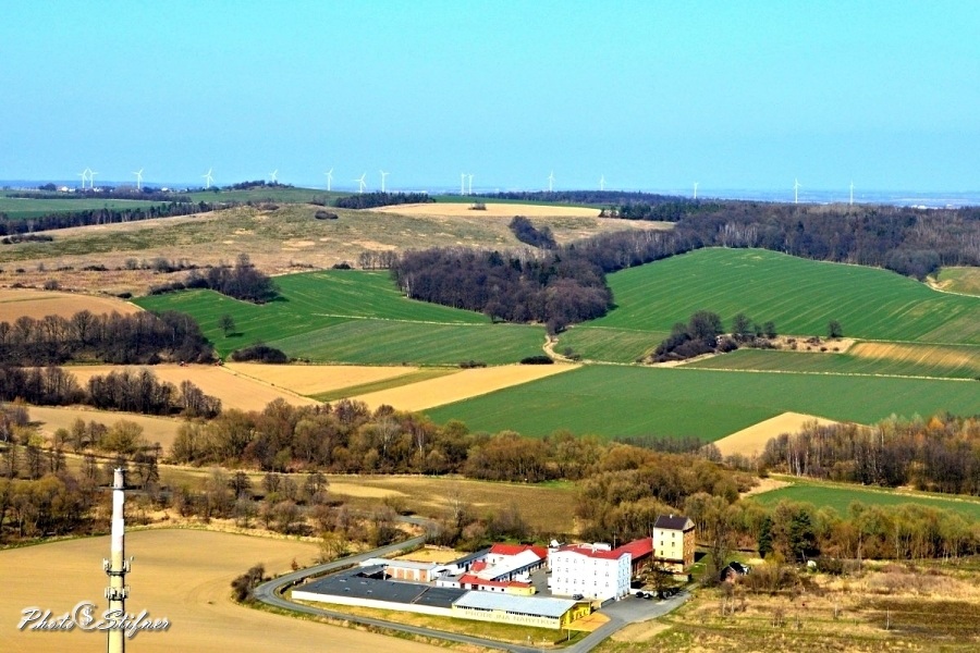 Pohled na sever, do Polska 